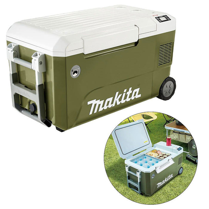 Glacière 50L -18° Réchaud +60 Makita Adventure CW002GZ02