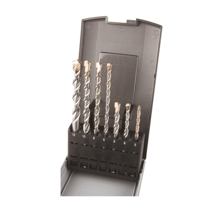 Coffret 7 Forets 2 taillants V-Plus MAKITA B-49046 à emmanchement SDS-Plus