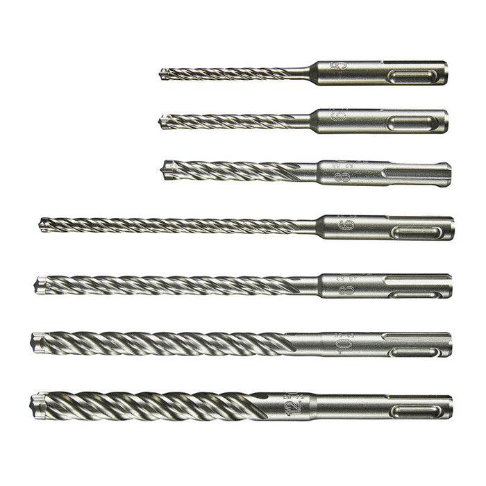 Coffret de 7 forets NEMESIS II MAKITA E-14928 à emmanchement SDS-Plus (courts)