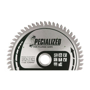 Lame carbure “Specialized” aluminium MAKITA B-56714 pour scies plongeantes à batterie