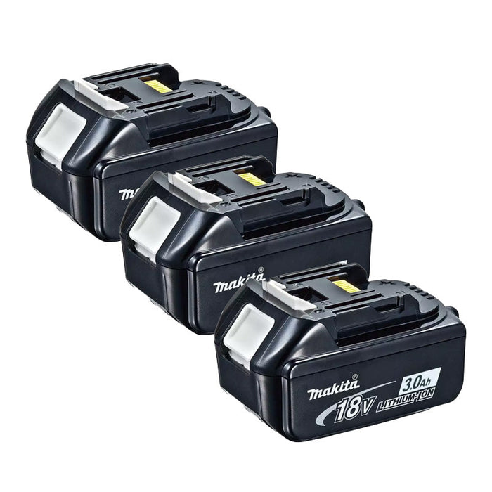 Perceuse-visseuse Li-ion MAKITA DDF458RF3J - 91 Nm + 3 batteries 3,0 Ah 18V en coffret Makpac
