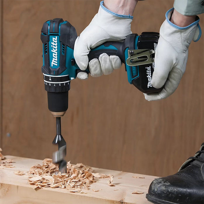 Perceuse-visseuse à percussion 2x3 Ah 18V MAKITA DHP482SFE en coffret