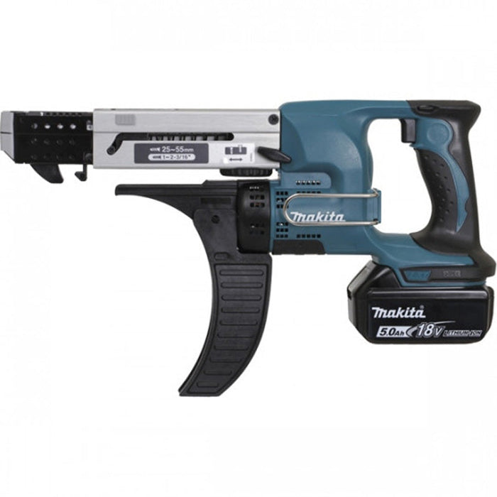 Visseuse à placo automatique 2x5Ah 18V LXT ® MAKITA DFR550RTJ en MAKPAC