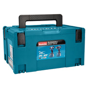Kit 2 outils MAKITA DLX2423AJ - 18V avec perceuse-visseuse DDF487 + visseuse à chocs DTD157 + 2 batteries 2 Ah + chargeur