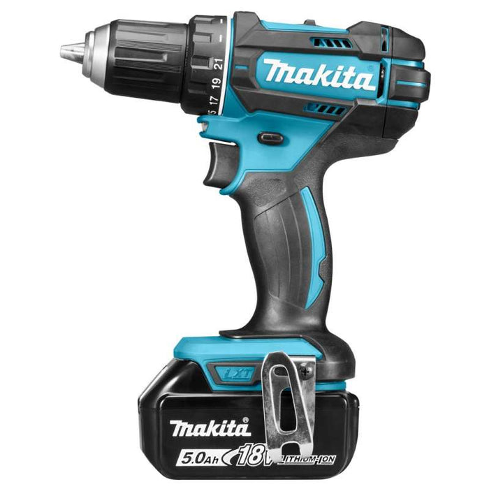 Perceuse-visseuse MAKITA DDF482RTJ 18 V Li-Ion (2 x 5 Ah) Ø 13 mm