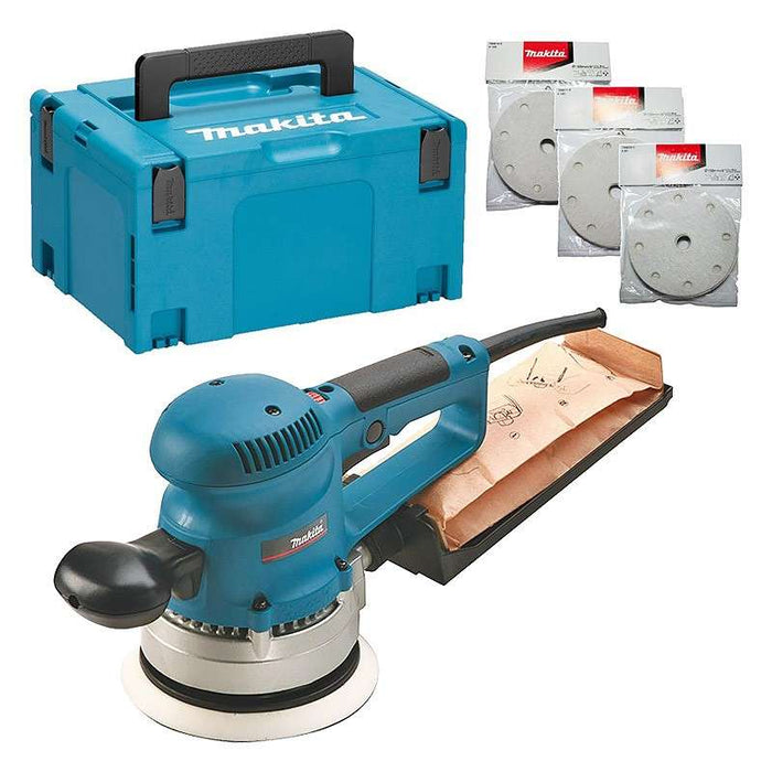 Ponceuse Excentrique MAKITA BO6030JX - 310W - Ø 150 mm